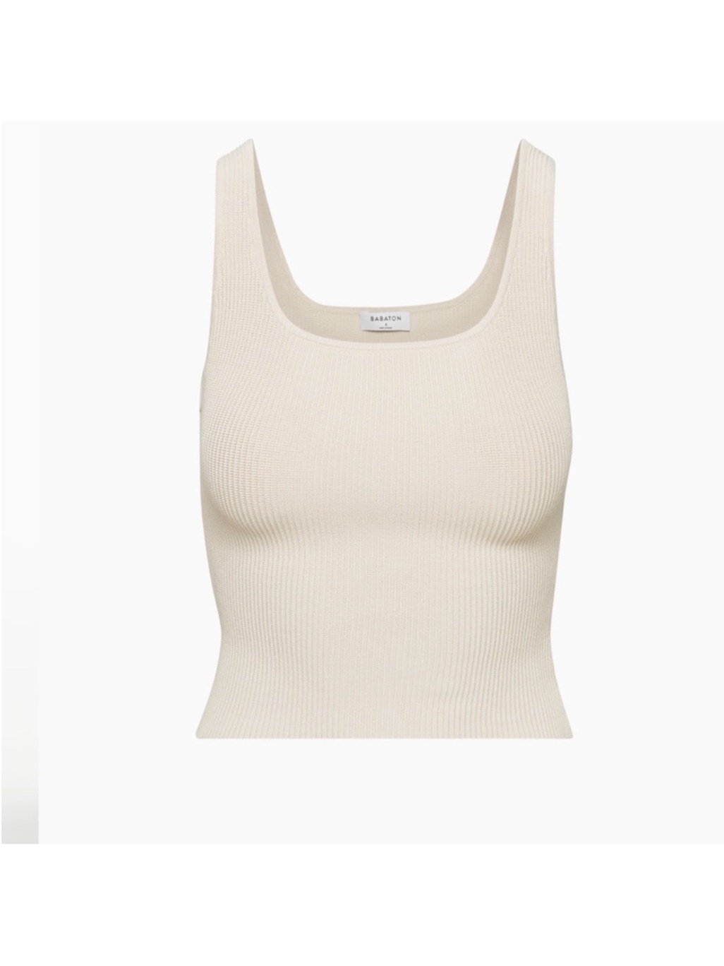 Babaton Neutral Cream Artizia Tank